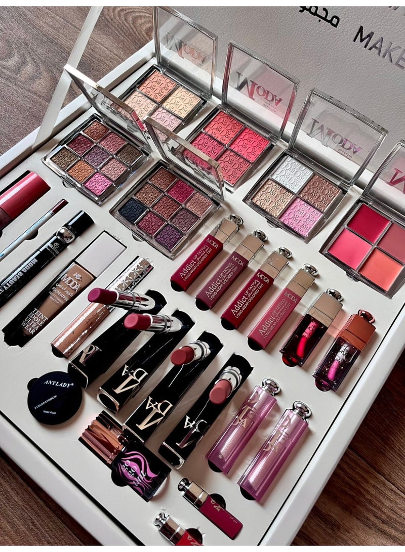  مودا بيوتي بوكس الجمال متعدد الالوان والاستخدام من 28 قطعه - Image 2